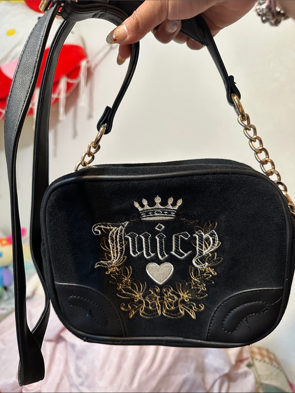 Juicy Couture camera crossbody bag